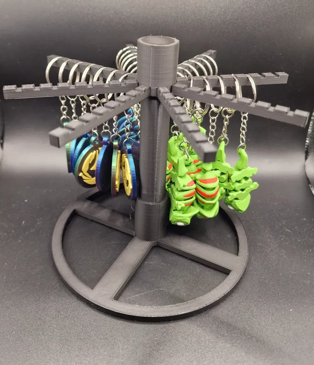 Présentoir Porte-clés Rotatif Empilable