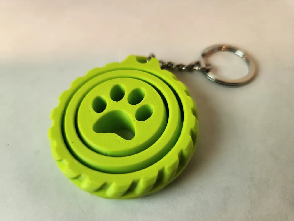 Porte-clés Spinner Gyroscopique - Image 3