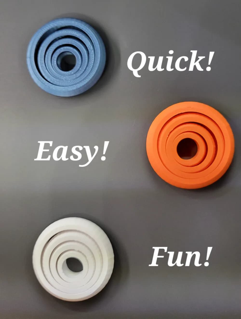 Gyroscope Fidget 4 Anneaux - Image 2