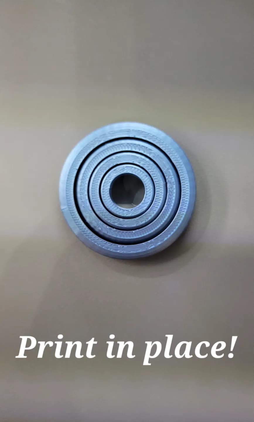 Gyroscope Fidget 4 Anneaux - Image 3