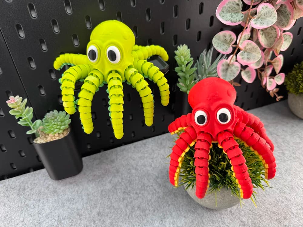 Pieuvre Articulée Mignonne - Image 2