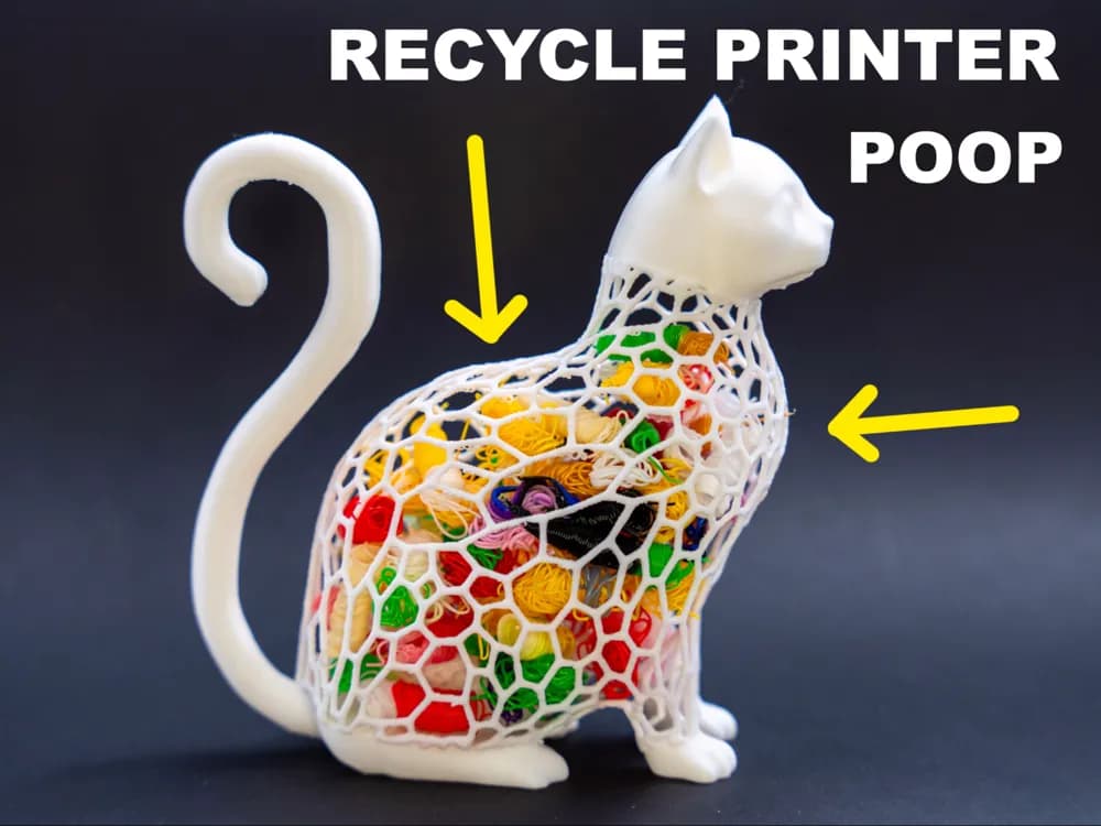 Décoration Artistique Chat et Litière