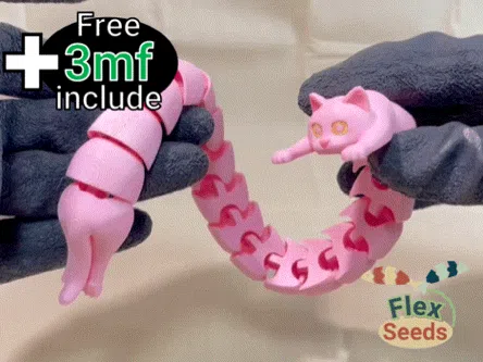 Chat Flexible Taille XL