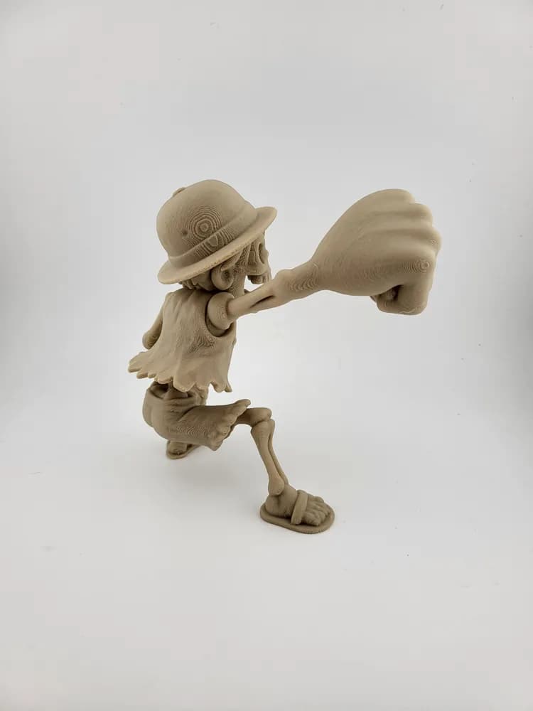 Luffy Squelette One Piece - Pose Poing - Image 3