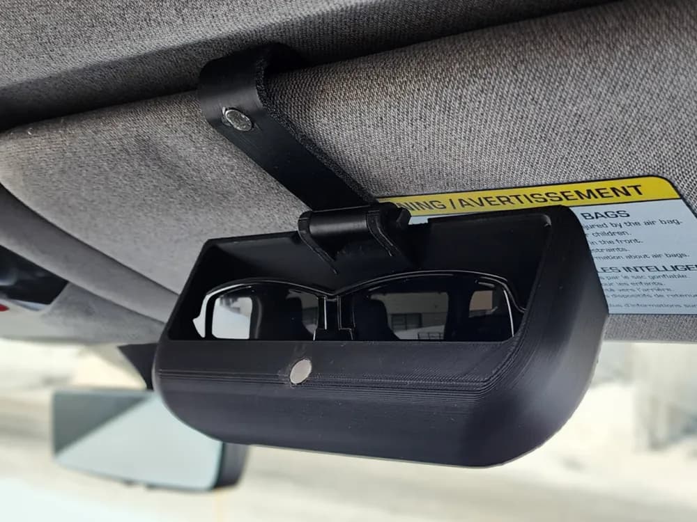 Clip Rangement Lunettes Pare-Soleil - Image 3