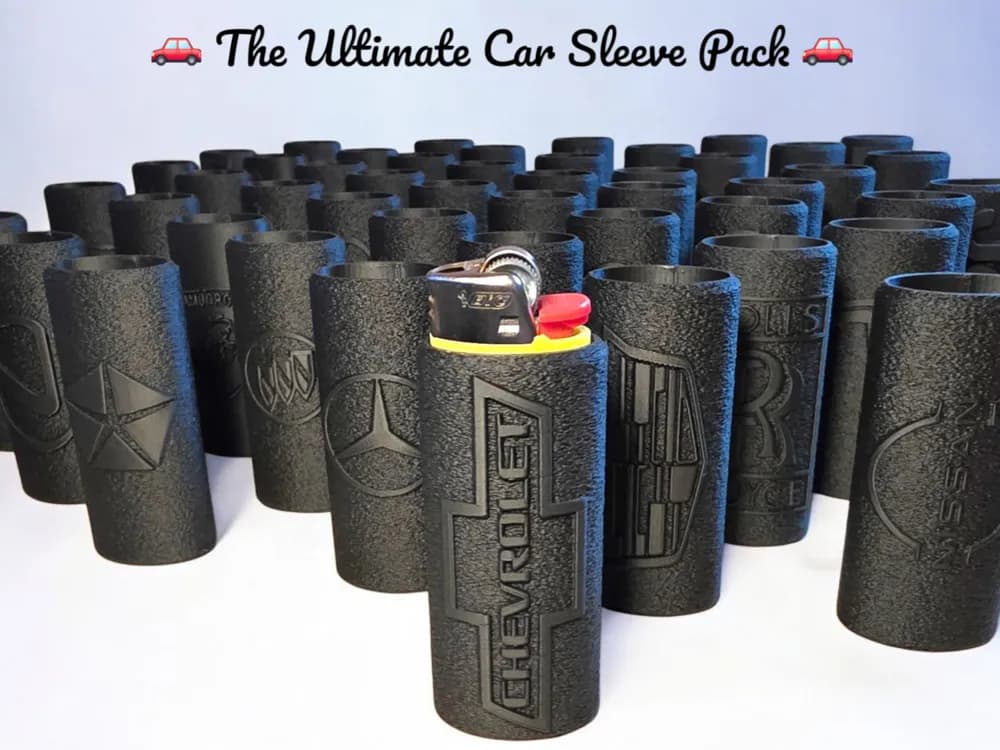 Pack Coques Briquet Voitures