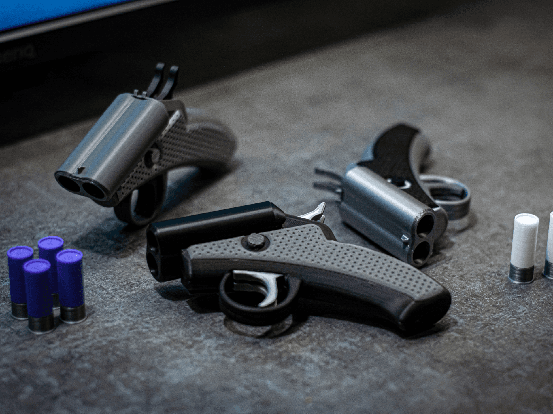 Double Barrel Pistol Shotgun - Anti-stress