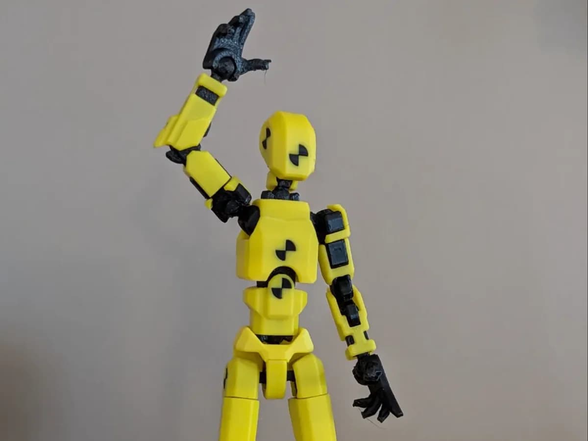 Crash Test Dummy 13 1/10 Échelle 6" tall - Image 4