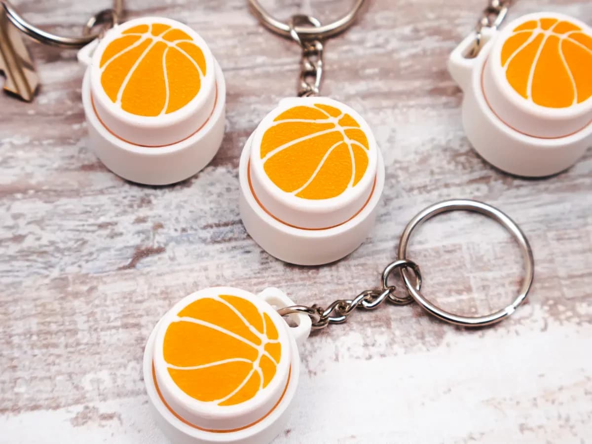 BasketBallon Clicky Fidget Porte-clés Toy