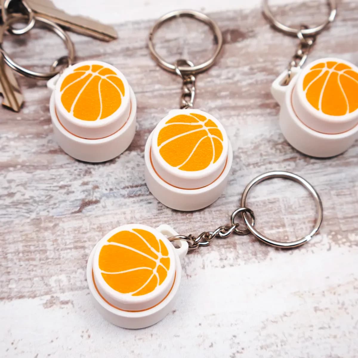 BasketBallon Clicky Fidget Porte-clés Toy - Image 2
