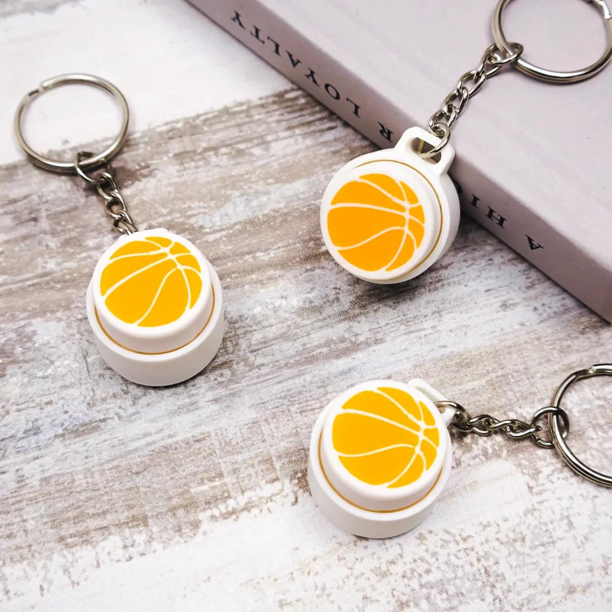 BasketBallon Clicky Fidget Porte-clés Toy - Image 3