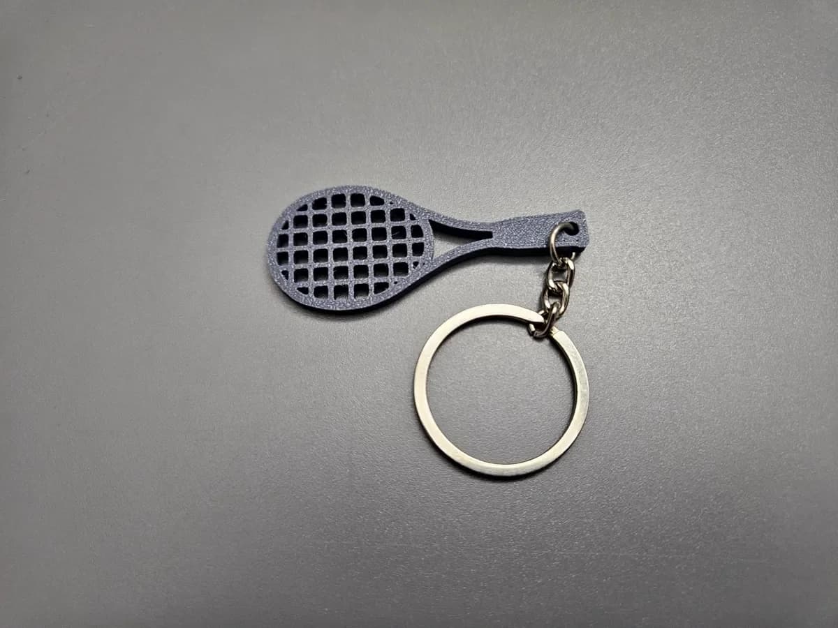 Tennis Raquette Porte-clés - Image 2