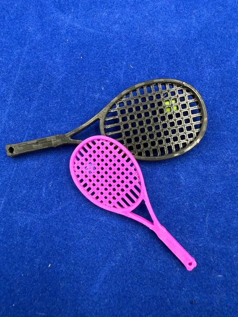 Tennis Raquette Ballon Porte-clés - Image 4