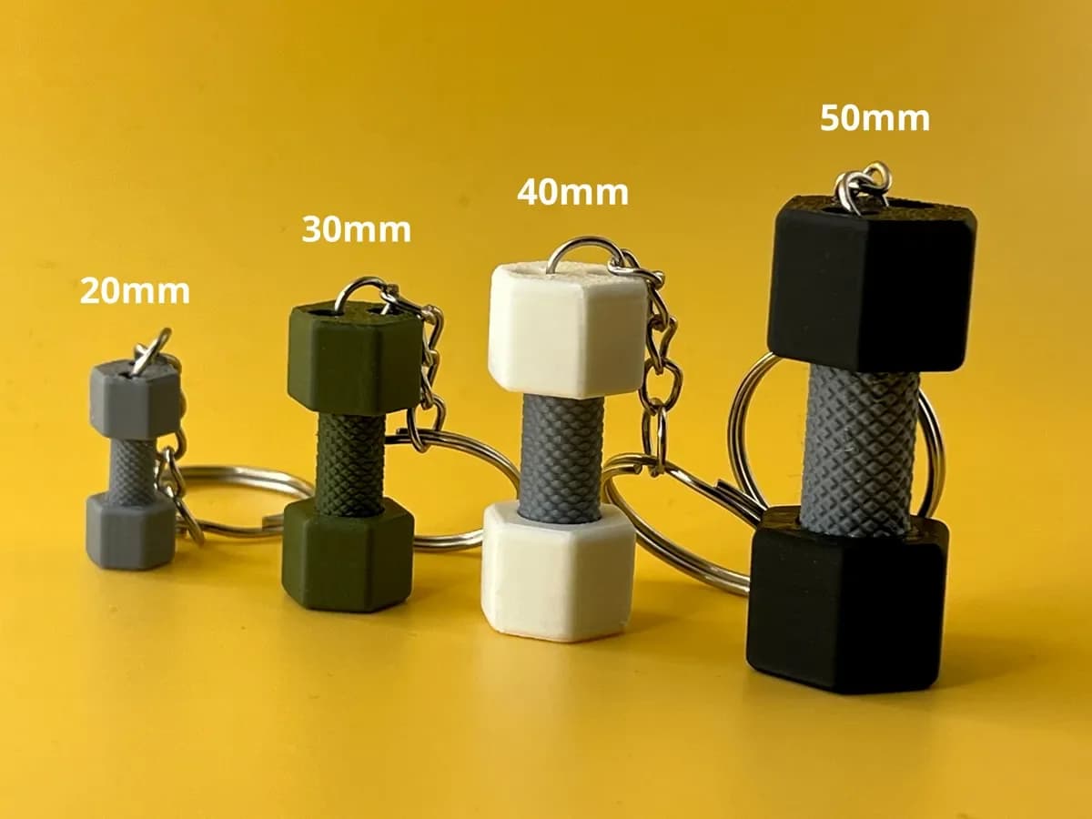 Musculation Haltère Porte-clés - Image 2