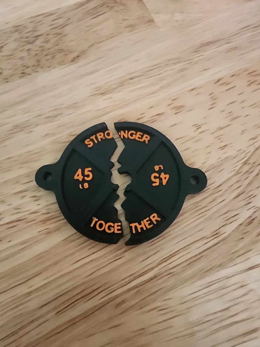 Valentines Musculation Porte-clés - Image 3