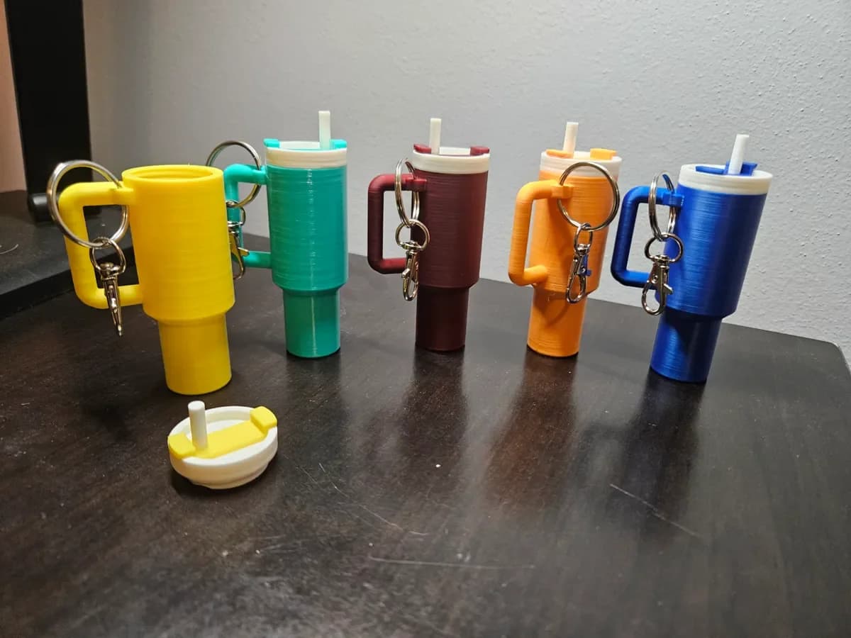 Stanley Gobelet Inspired Porte-clés Chapstick Support - Image 2