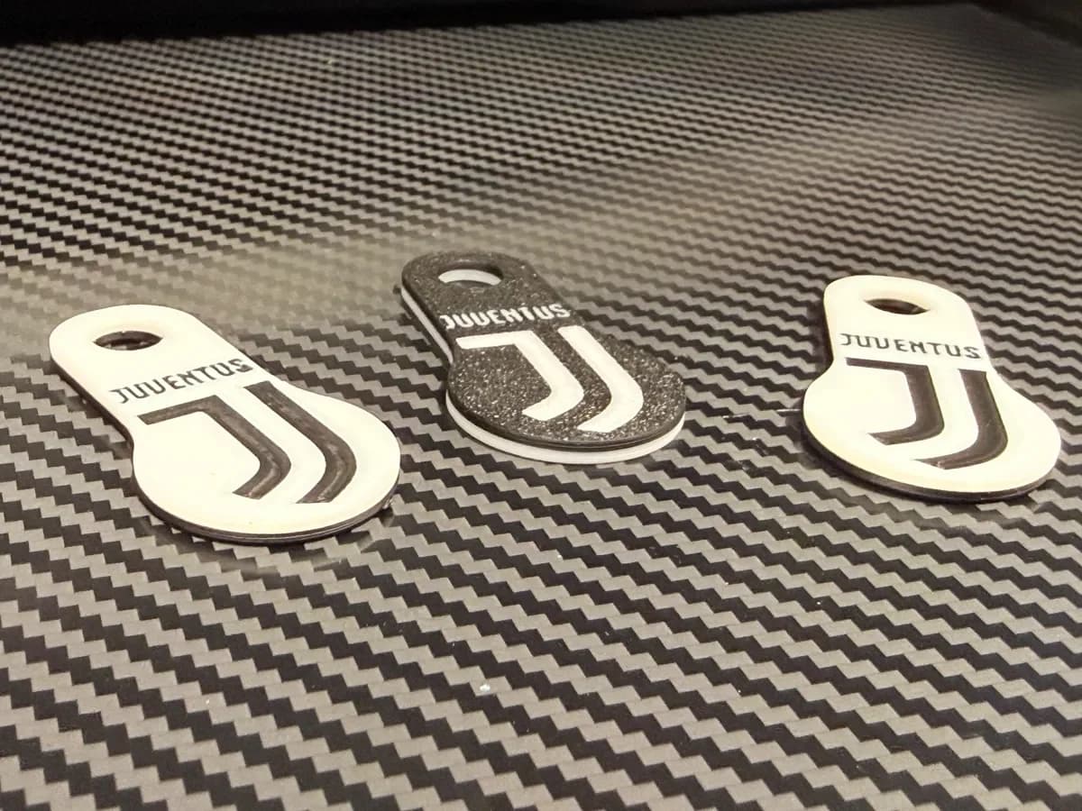 Porte-clés Juventus Shopping Chip Football Italy - Image 3