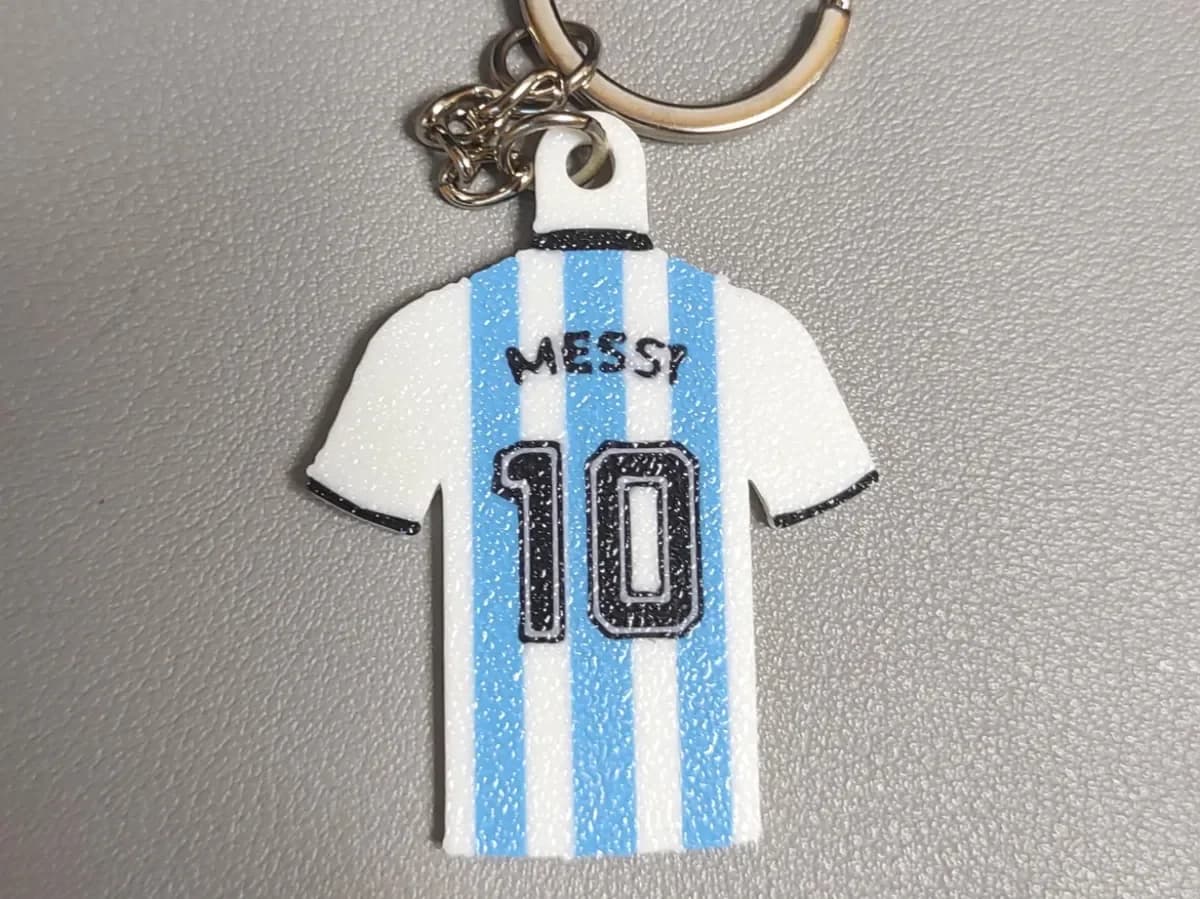Messi Argentina shirt Porte-clés