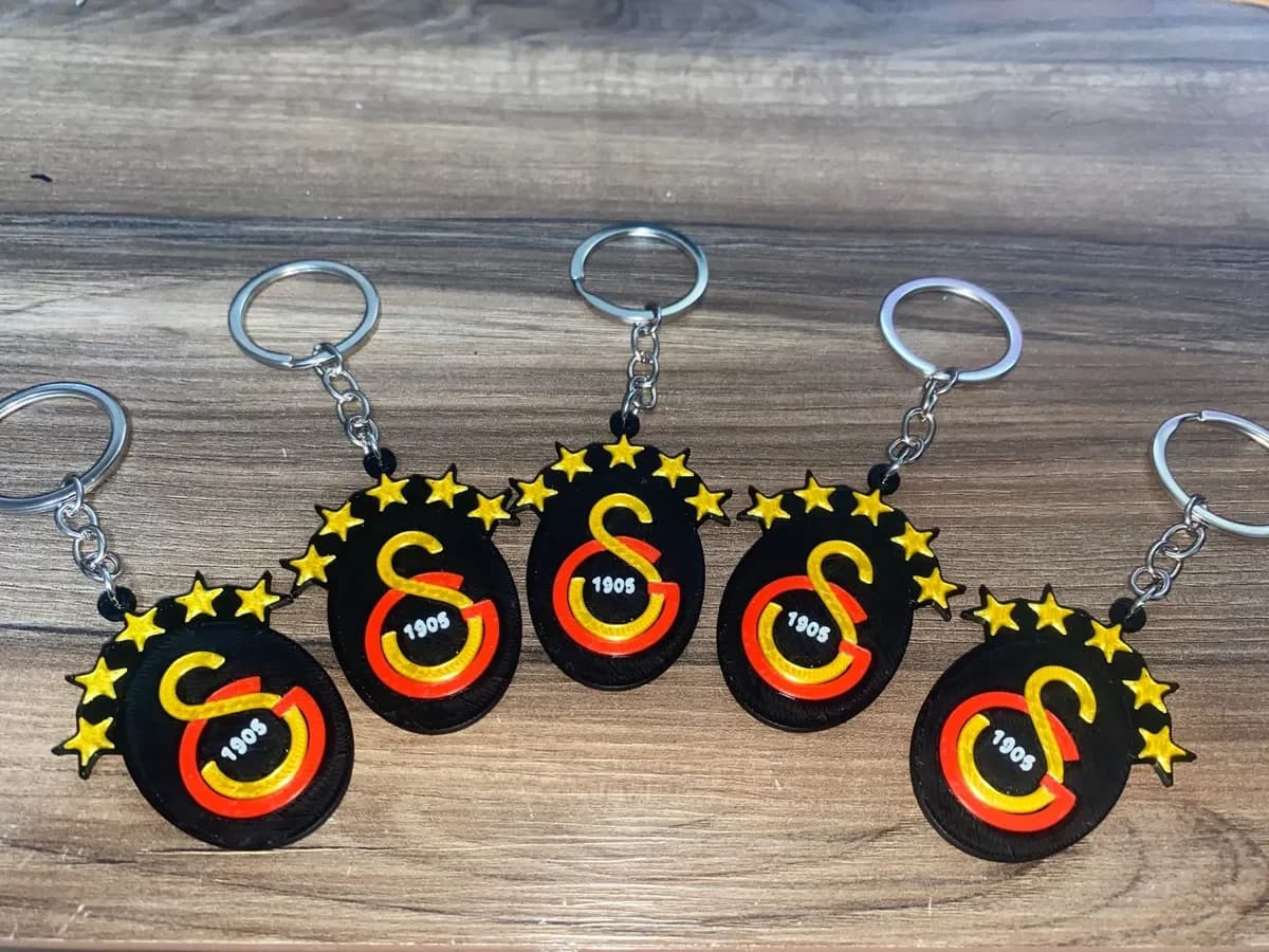 5 Star Galatasaray Logo Porte-clés - Image 2