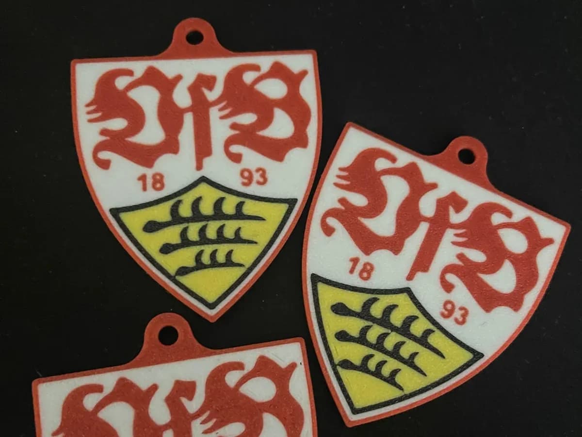 Porte-clés VFB Stuttgart Keyring Crest Logo