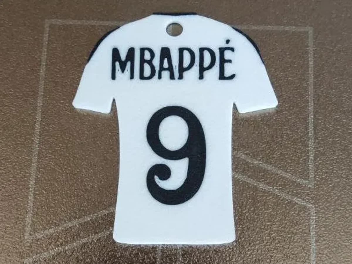 Mbappe Real Madrid Porte-clés - Image 3