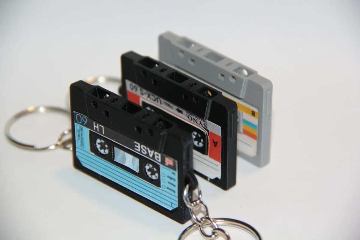 Mini Porte-clés Cassette - Image 4
