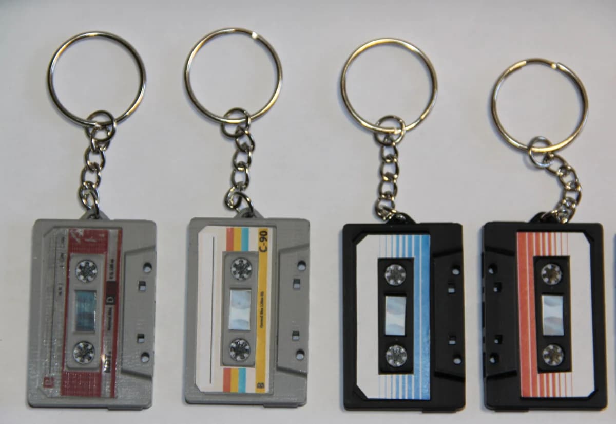 Mini Porte-clés Cassette - Image 3