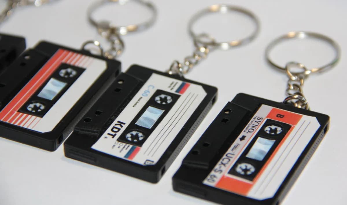 Mini Porte-clés Cassette - Image 2