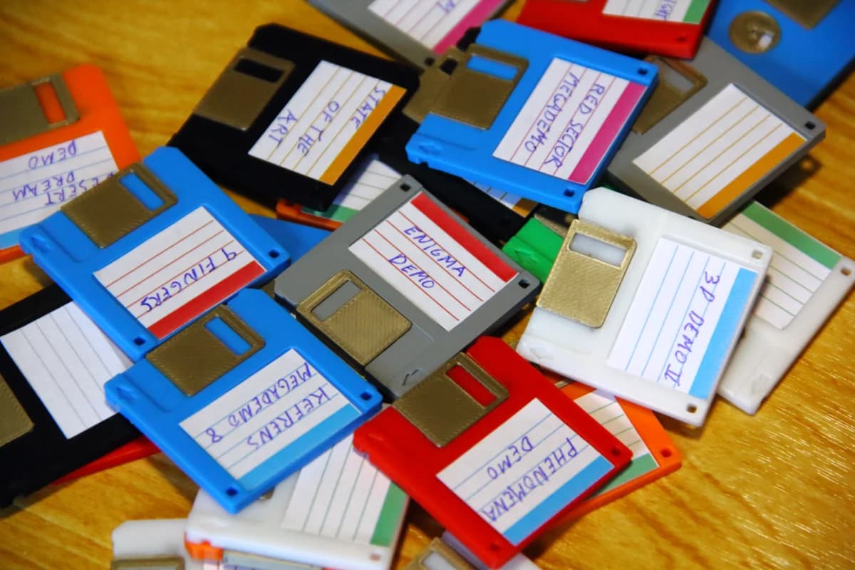 Mini Porte-clés Disquette 3.5 - Image 4