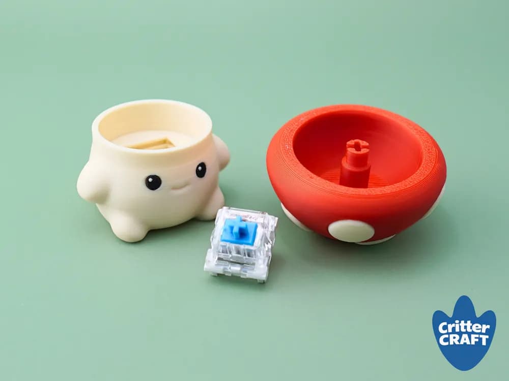 Bébé champignon clicker fidget - Image 2