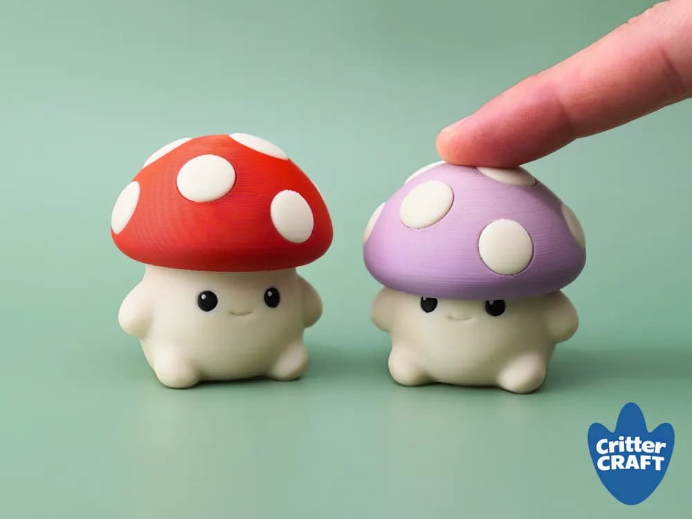 Bébé champignon clicker fidget - Image 3