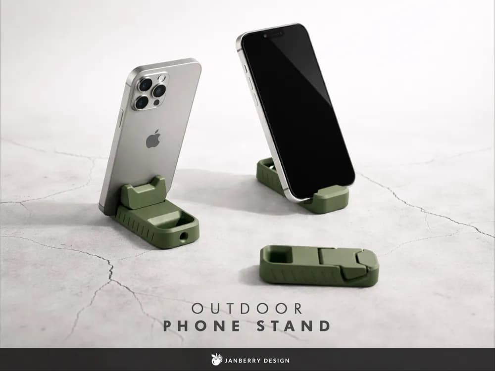 Stand outdoor smartphone 