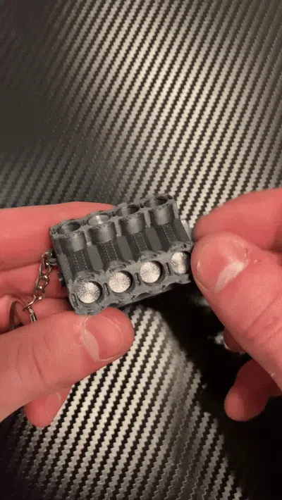 Porte clé moteur V8 - Image 3