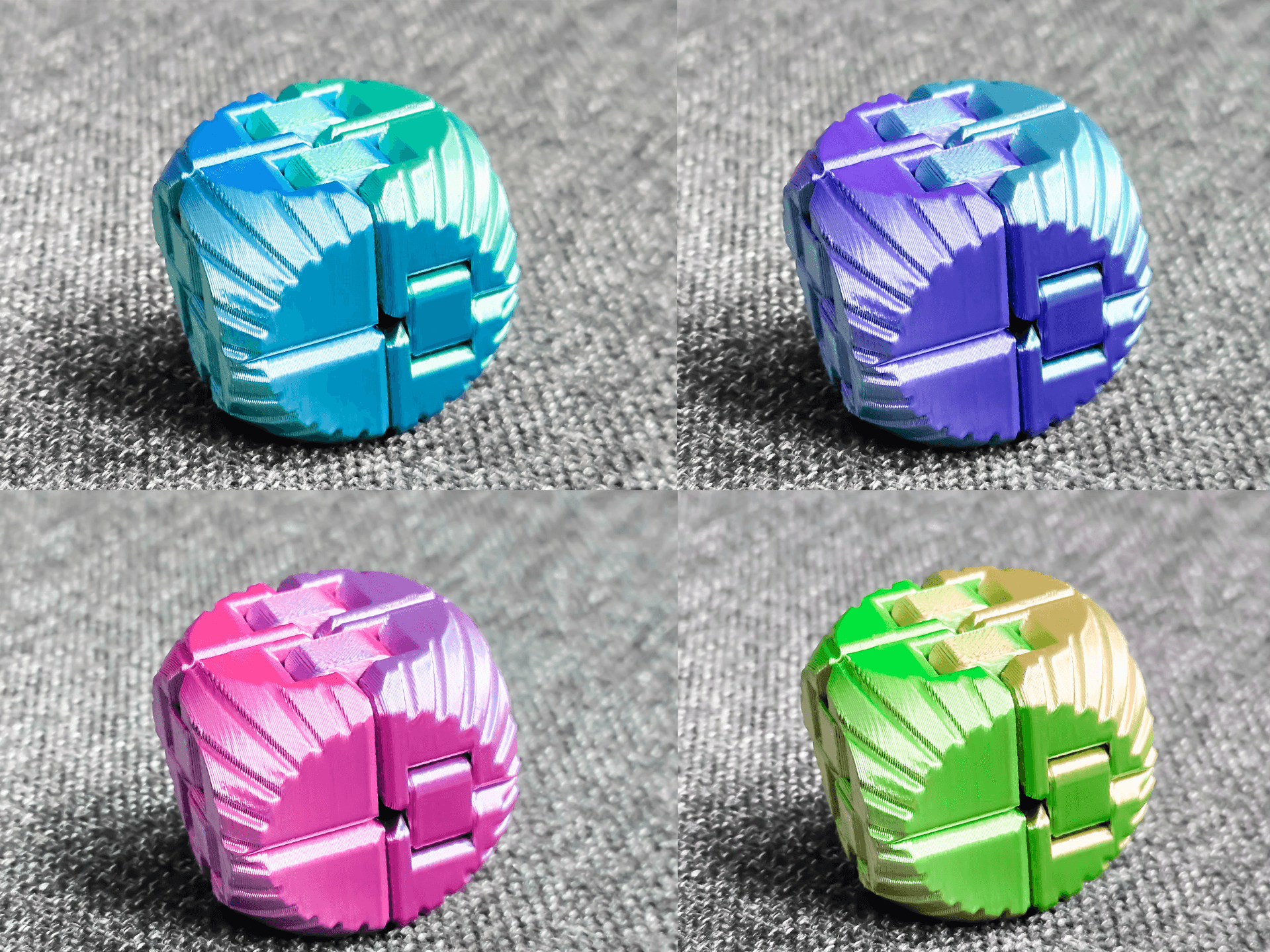 Round Infini Cube Anti-Anti-stress