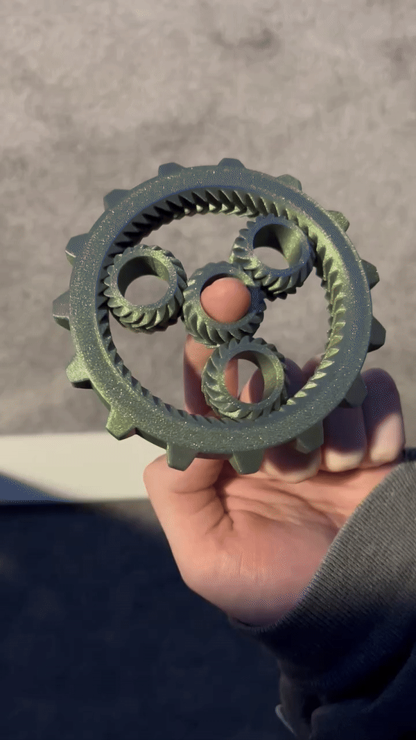 Planetary Gear Toupie Anti-Anti-stress Jouet