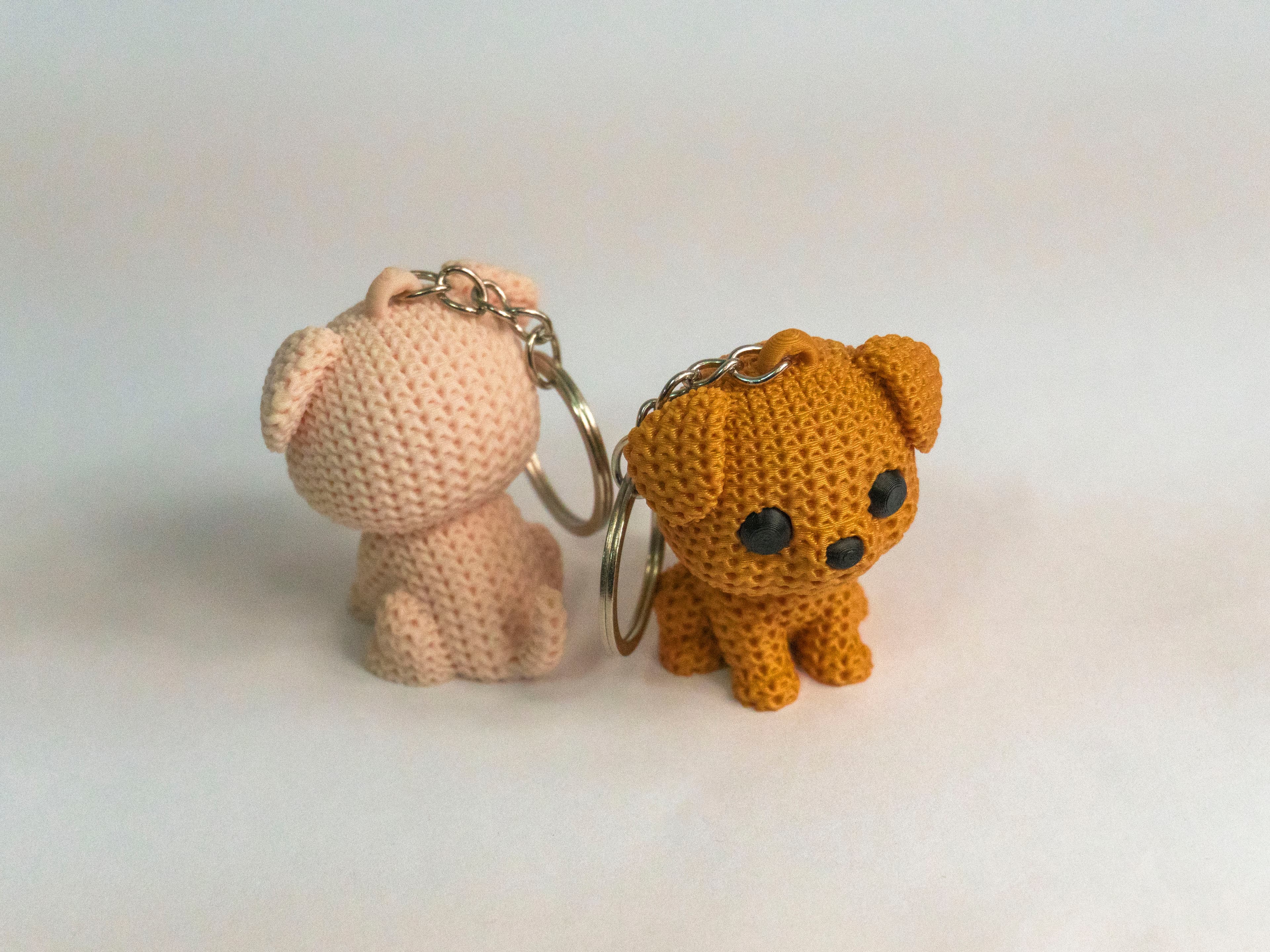 Knitted Puppy Porte-clés - No - Image 2