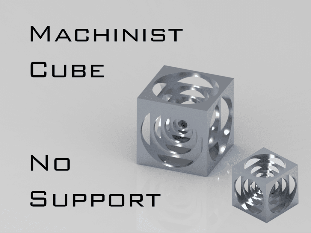 Machinist Infini Cube - Self-supporting