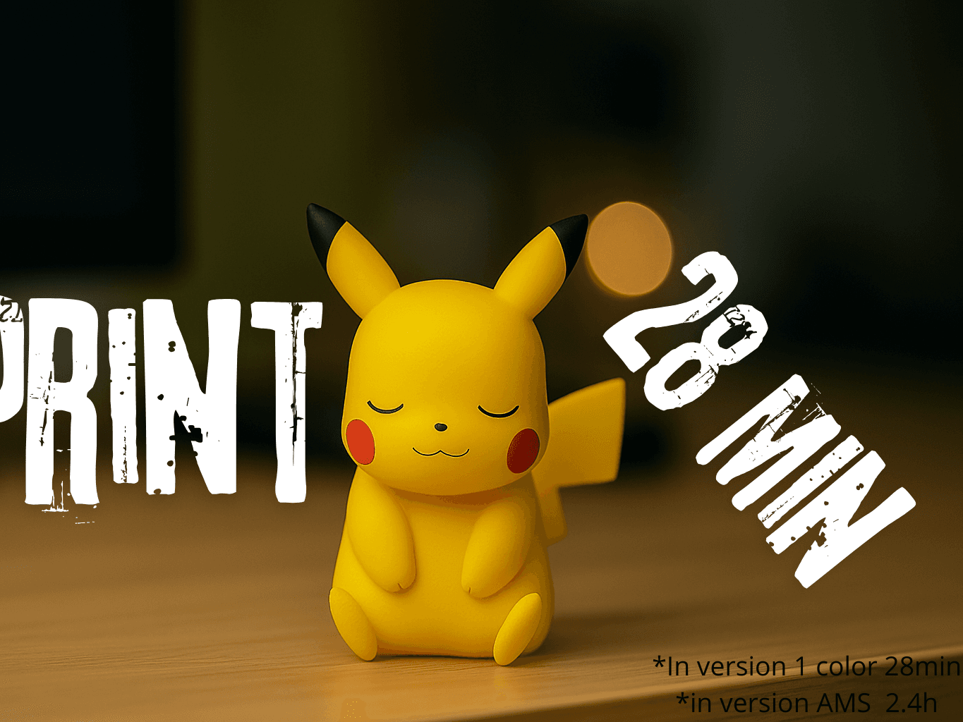 Little Pikachu Pokemon- Min