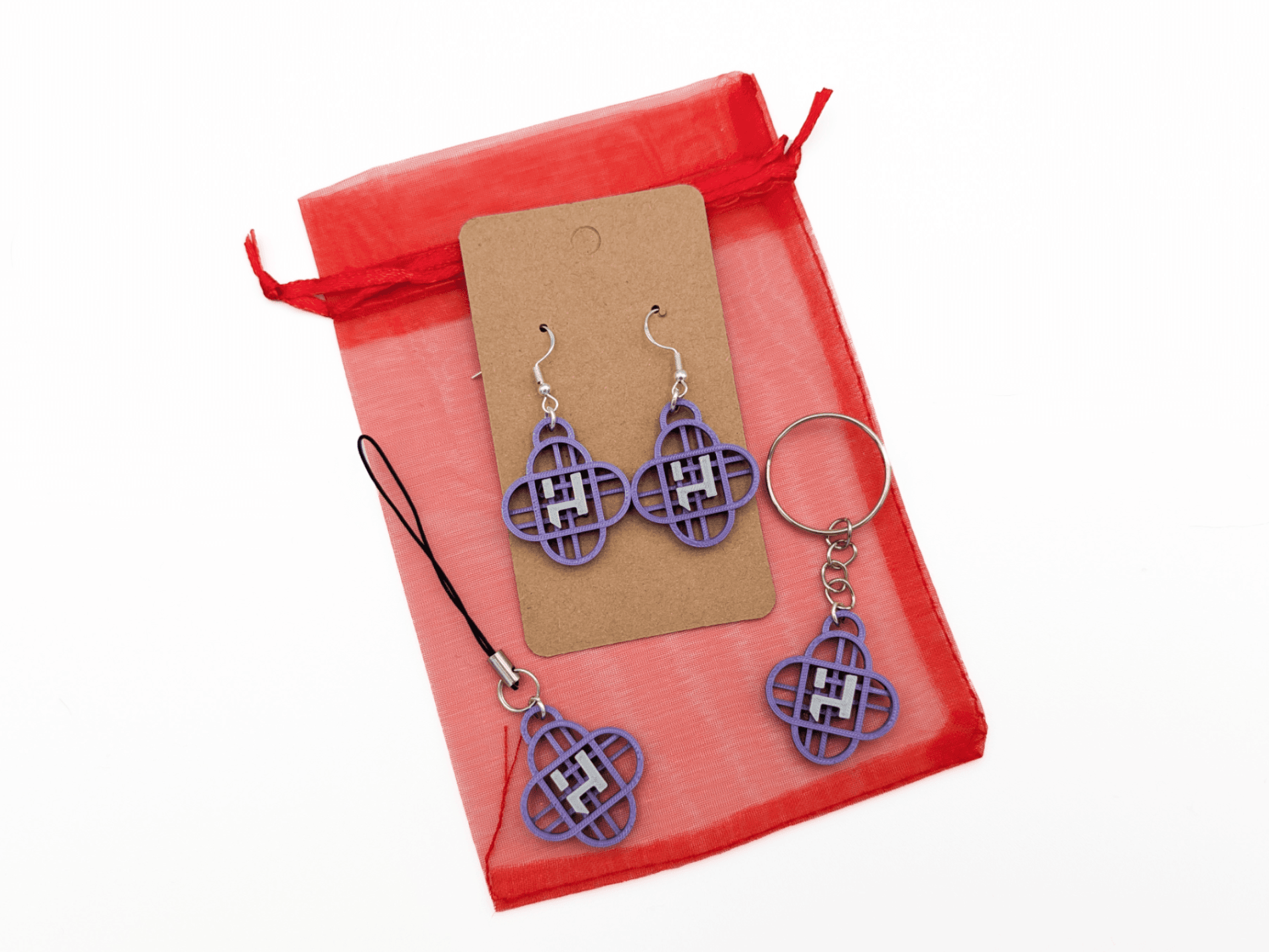 Huntrix Inspired Earrings Charm Or Porte-clés