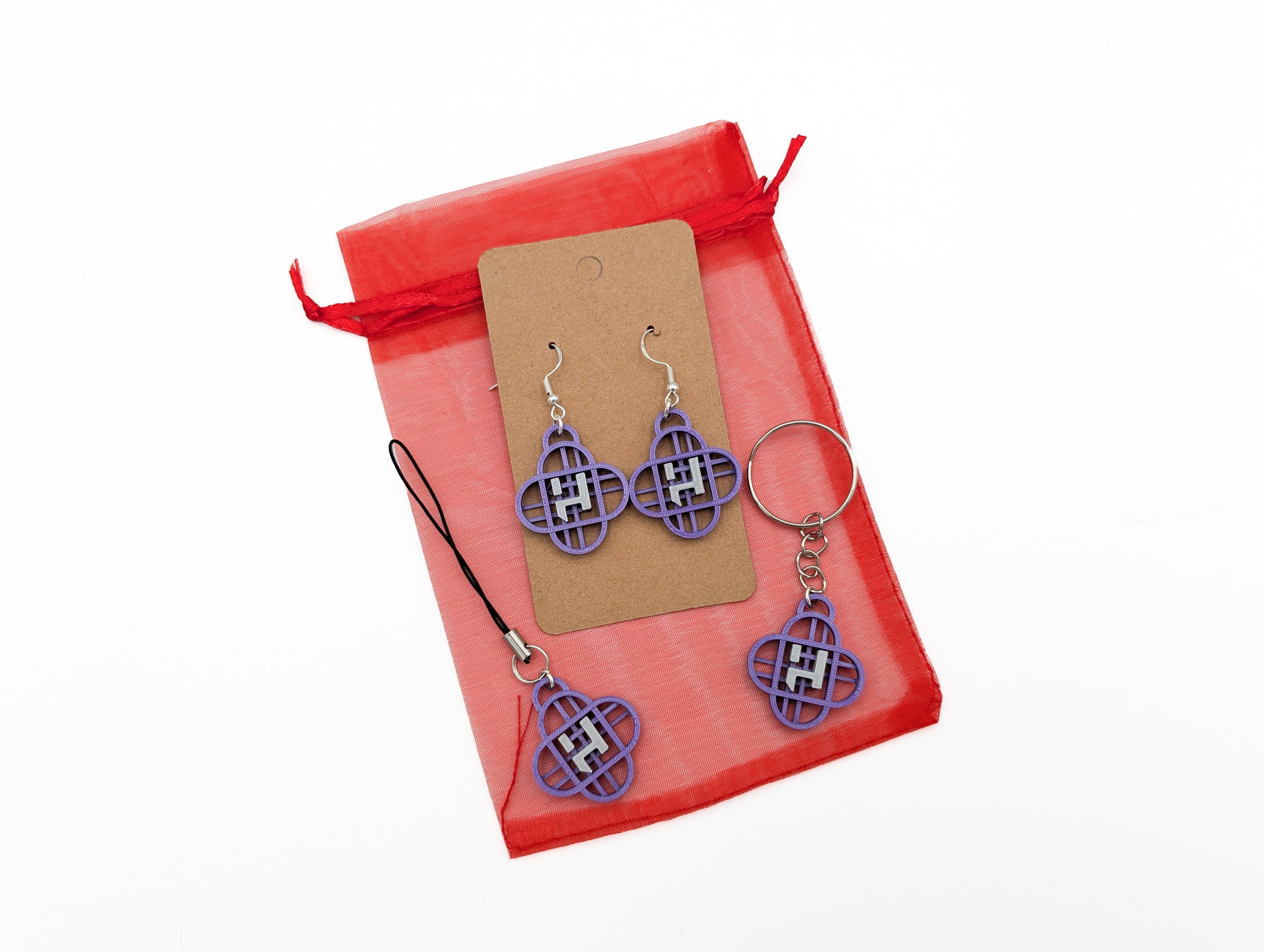 Huntrix Inspired Earrings Charm Or Porte-clés - Image 2