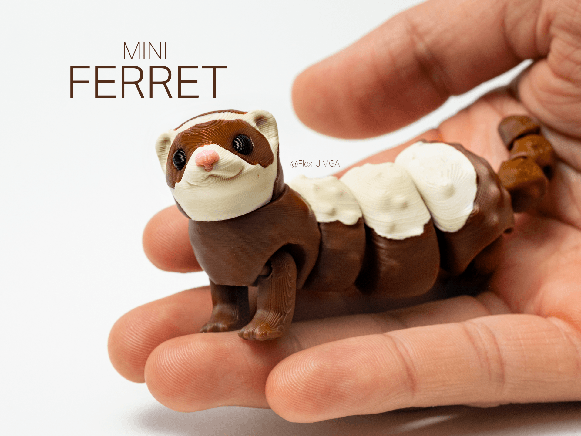 Porte-clés Furet Articulé