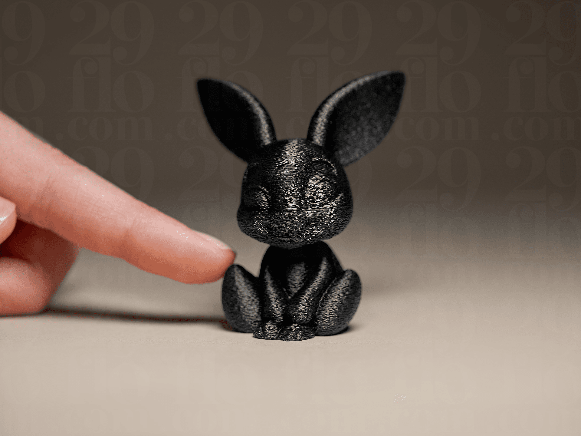 Mini Lapin Figurine And Porte-clés - Image 2