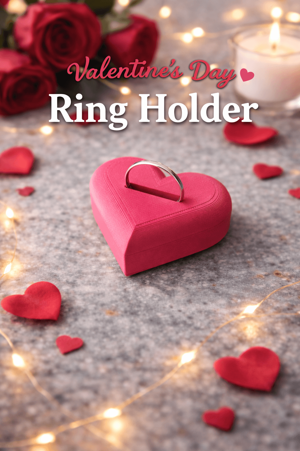 Porte-Bague Cœur - Image 3