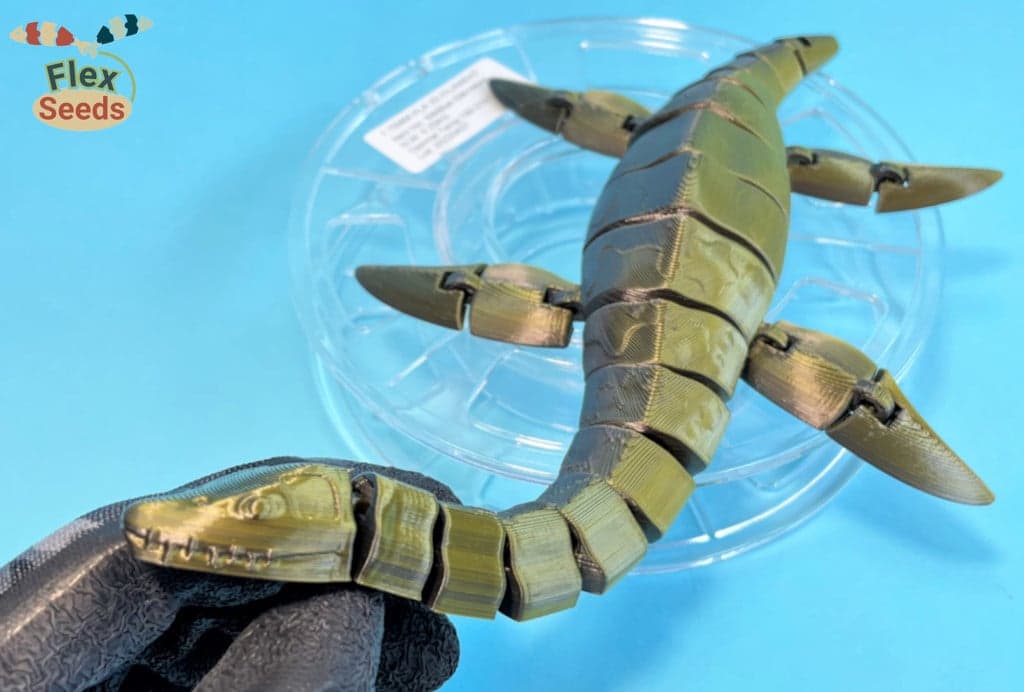 Flexible Plesiosaurus -in-placeiosaurus