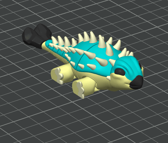 Articulé Baby Ankylosaurus - Image 2