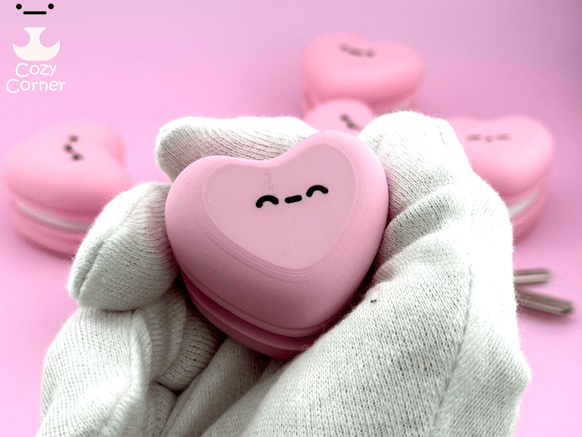 Clicky C Ur Macaron Porte-clés - Image 5