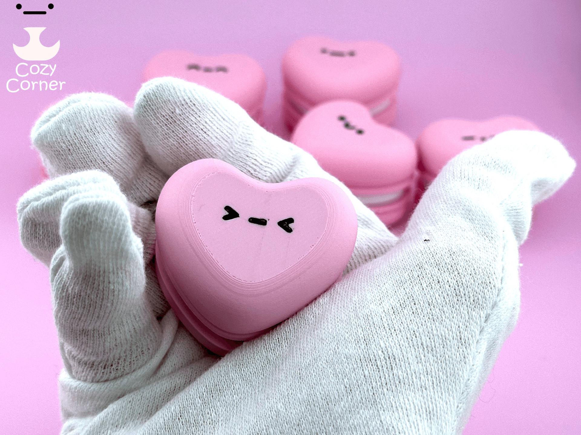 Clicky C Ur Macaron Porte-clés - Image 4