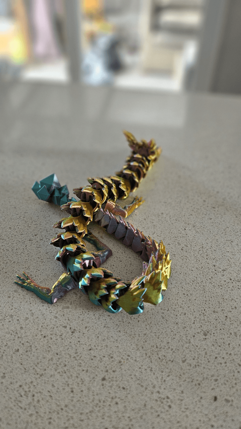 Flexible Long Dragon Crystal Tail - Image 5