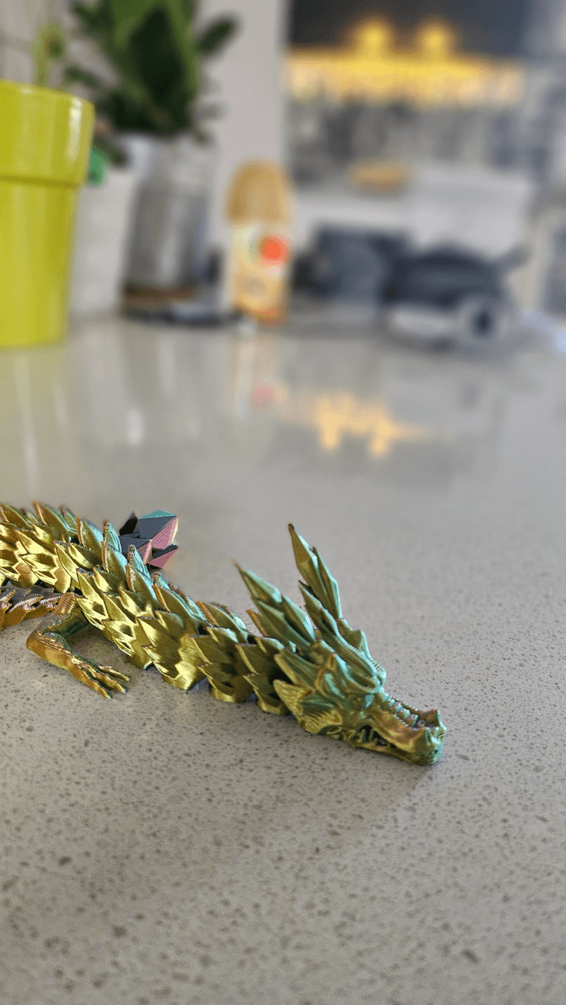 Flexible Long Dragon Crystal Tail - Image 3