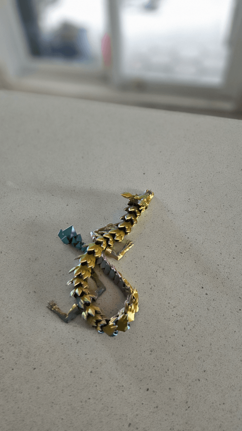 Flexible Long Dragon Crystal Tail - Image 4